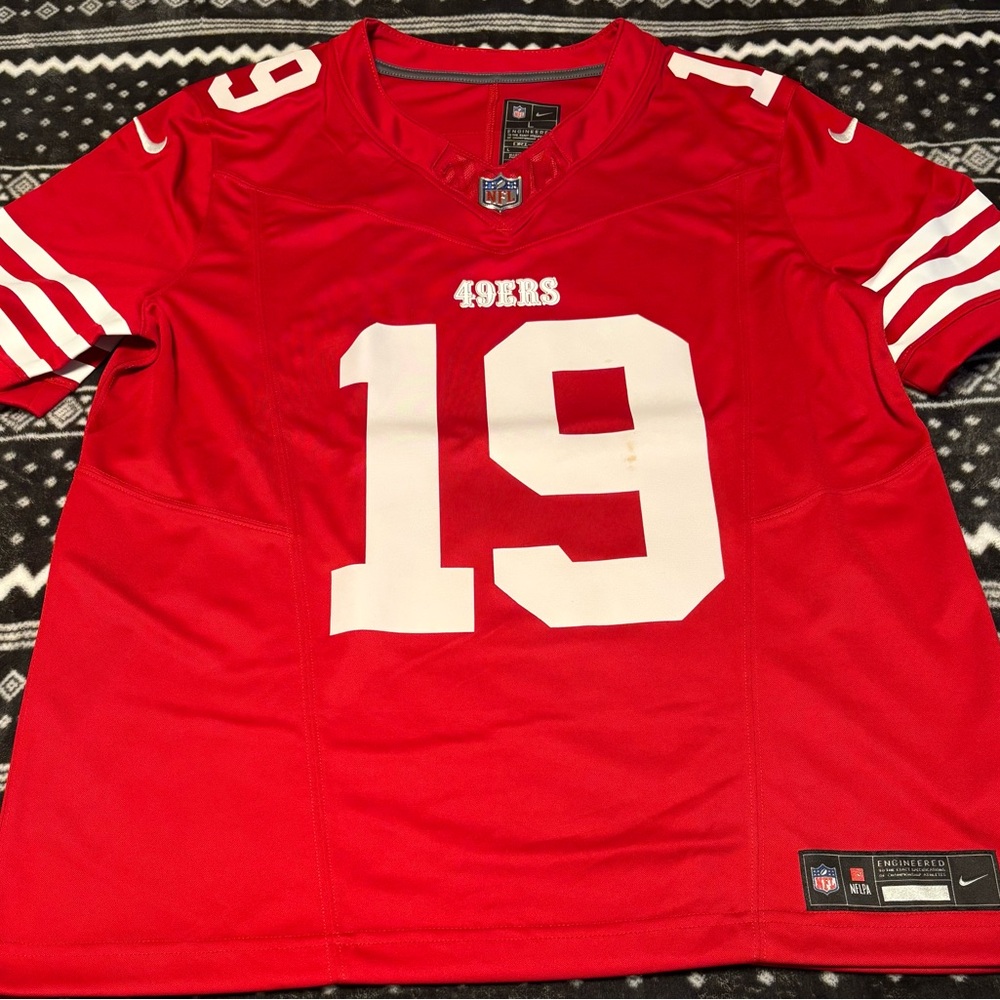 Nike Red 49ers Deebo Samuel Football Jersey
